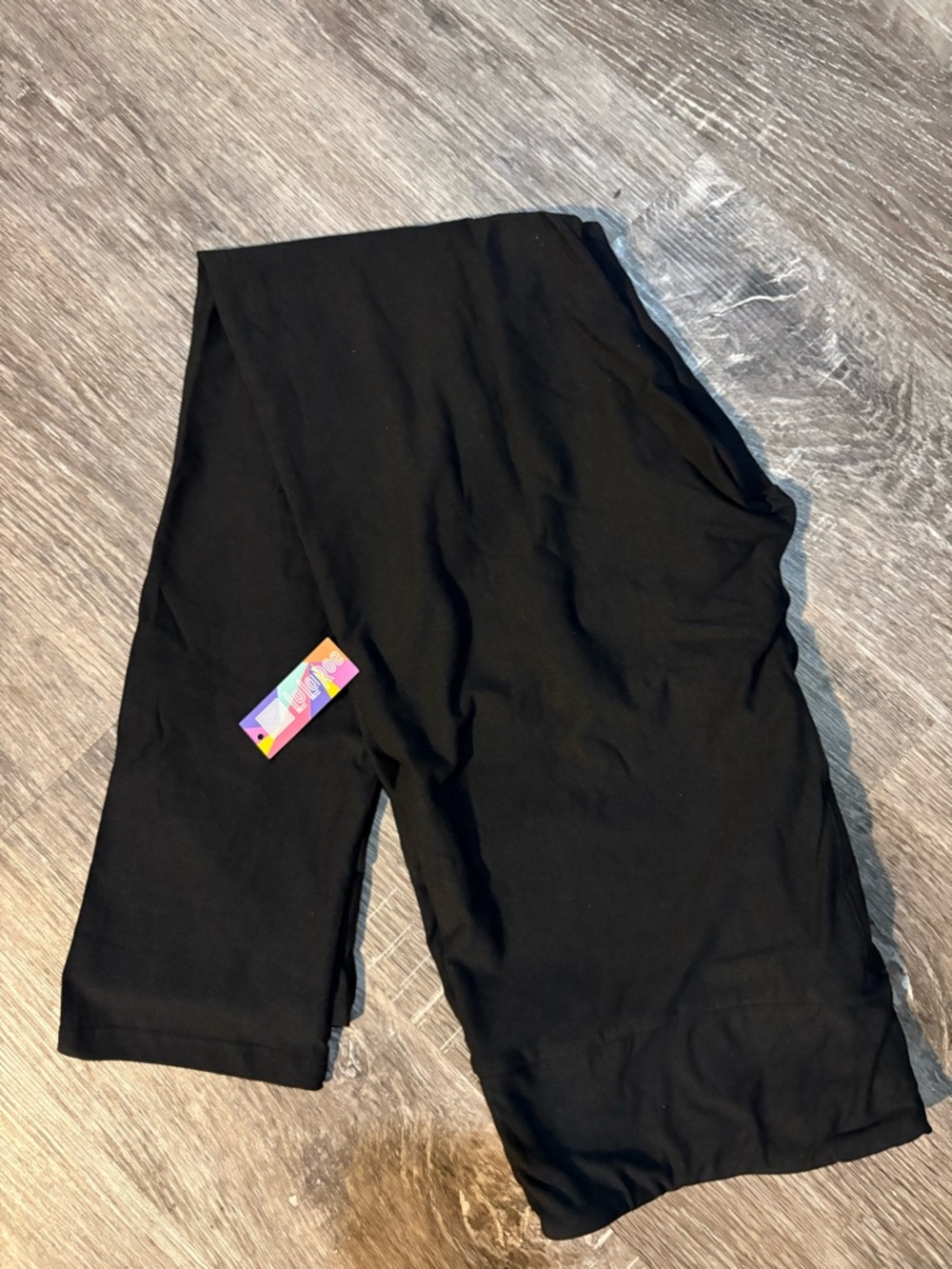 Lularoe tc solid black leggings new with tag